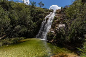 Гостиница Pousada Cachoeira Lagoa Azul  Капитолиу